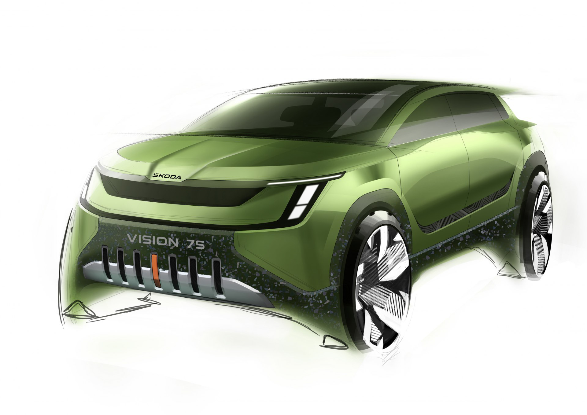 Skoda Vision 7S Concept Previews Electric Kodiaq Replacement With 370-Mile Range
