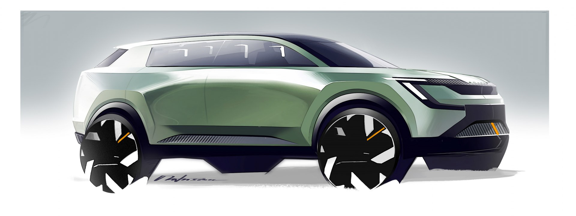Skoda Vision 7S Concept Previews Electric Kodiaq Replacement With 370-Mile Range