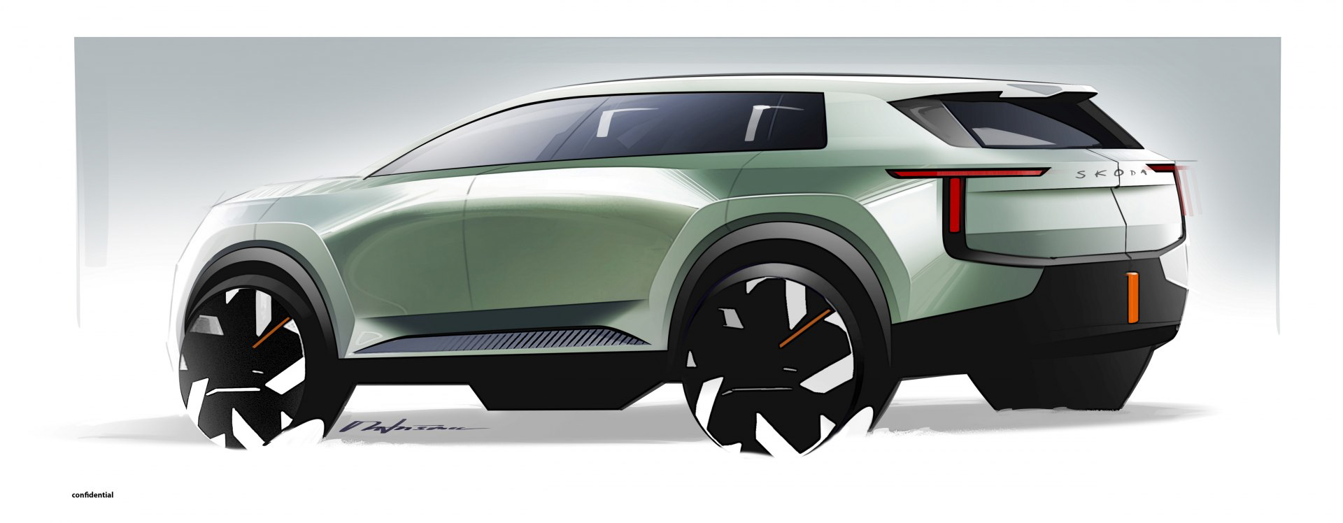 Skoda Vision 7S Concept Previews Electric Kodiaq Replacement With 370-Mile Range