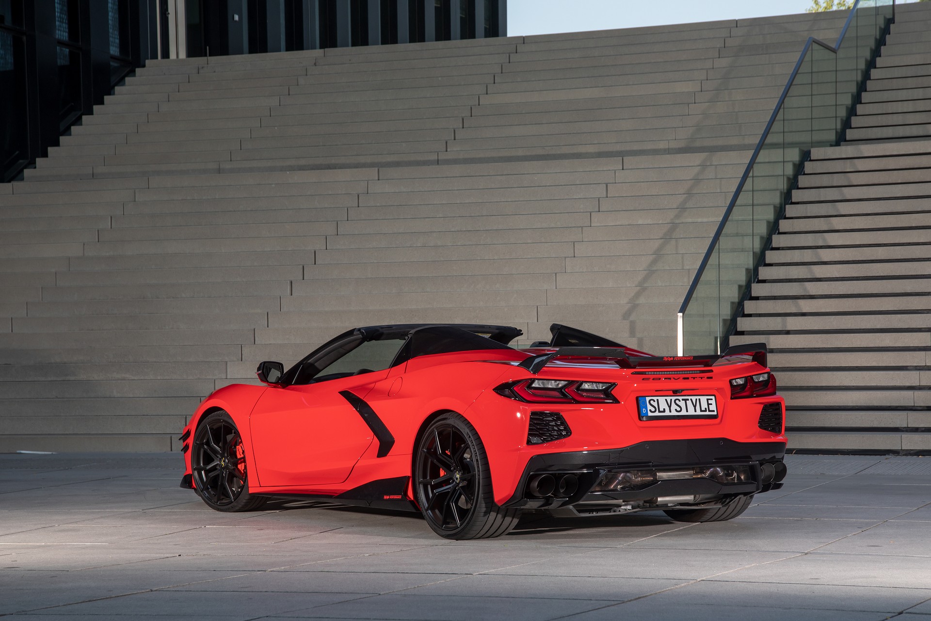 Germany’s SlyStyle Gives The C8 Corvette Convertible A Very Sleek Tune