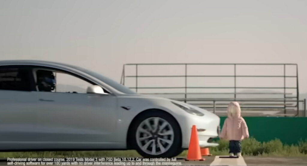 Tesla Sends Cease-And-Desist Letter To Group Funded By Billionaire That Ran FSD Child Mannequin Test