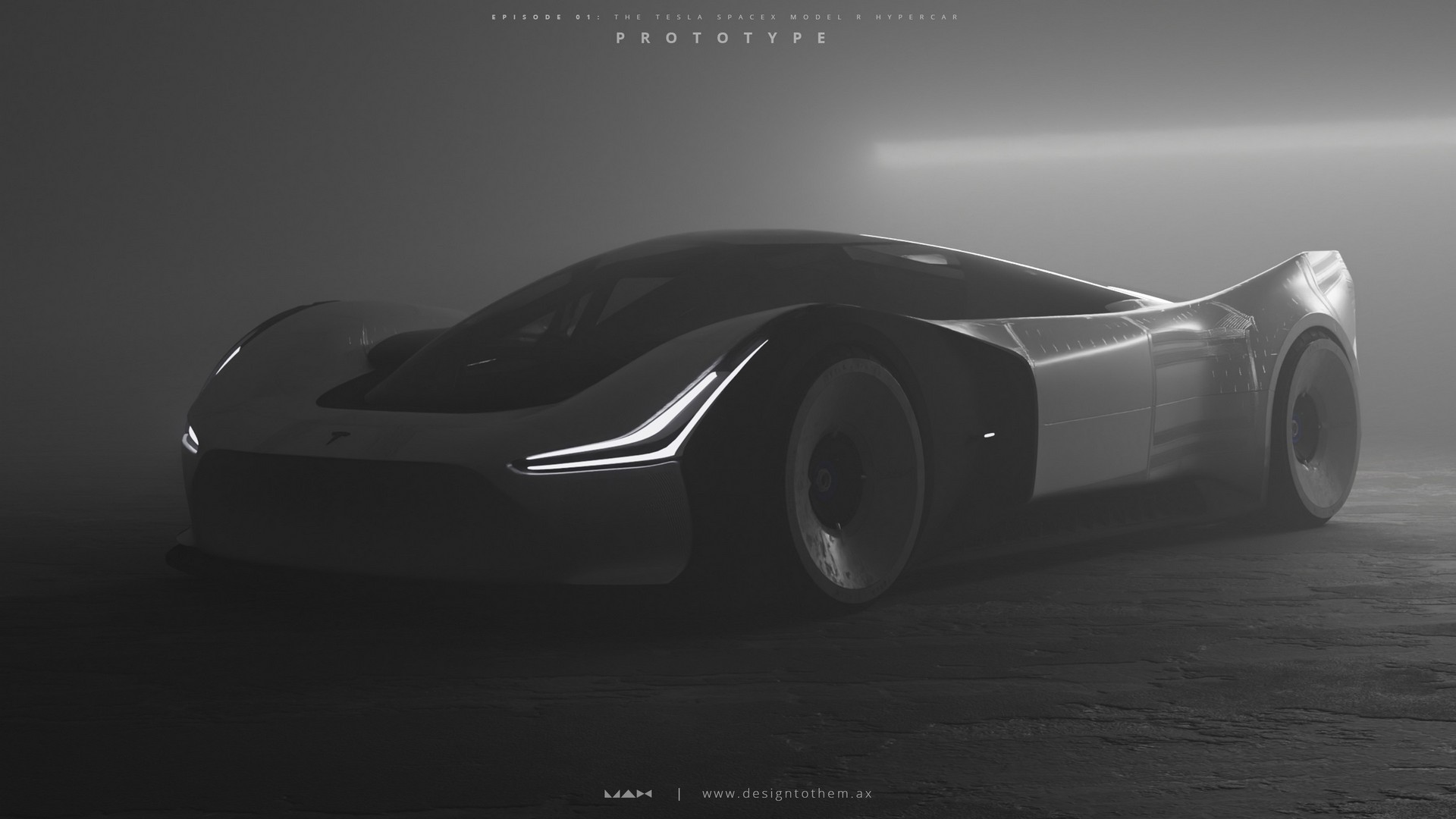 Tesla SpaceX Model R Imagined As A 2,950 HP Hypercar With Rocket Boosters
