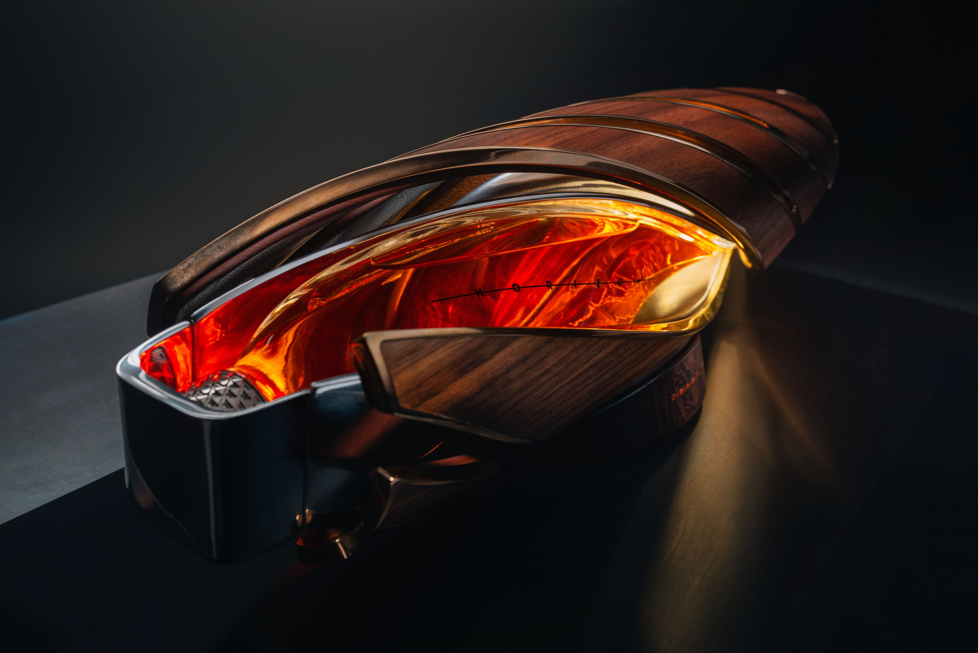 Bentley Helped Designed This New Horizontal Whiskey Bottle For The Macallan