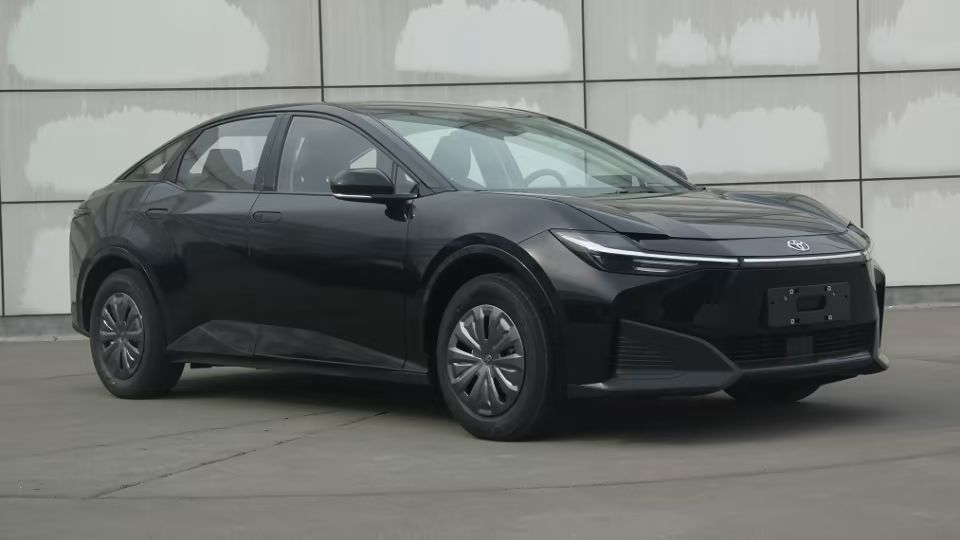 Production-Spec 2023 Toyota bZ3 Electric Sedan Surfaces Early In China