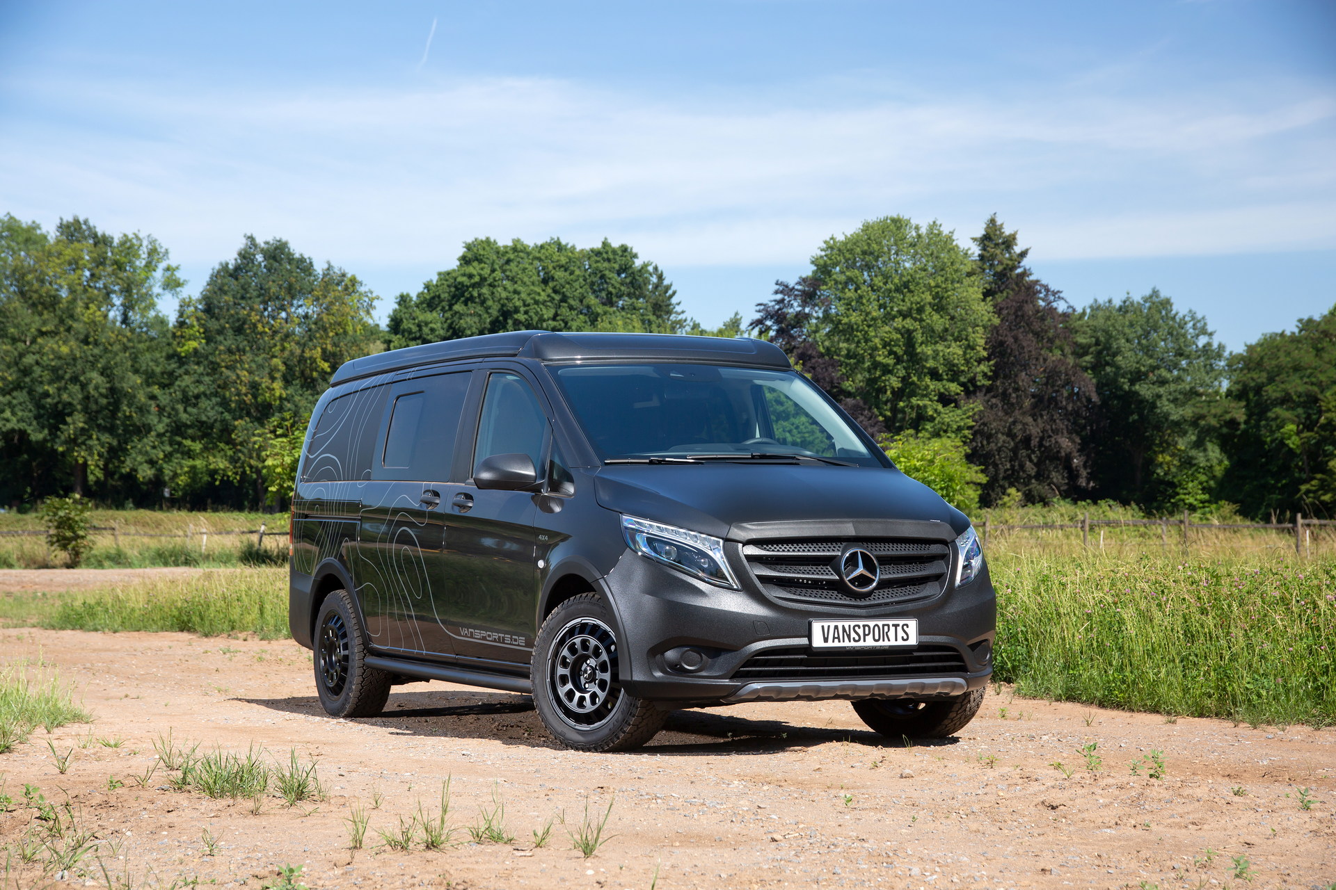 Mercedes-Benz Vito 4×4 Geotrek Edition By Vansports Is Ready For The Outdoors