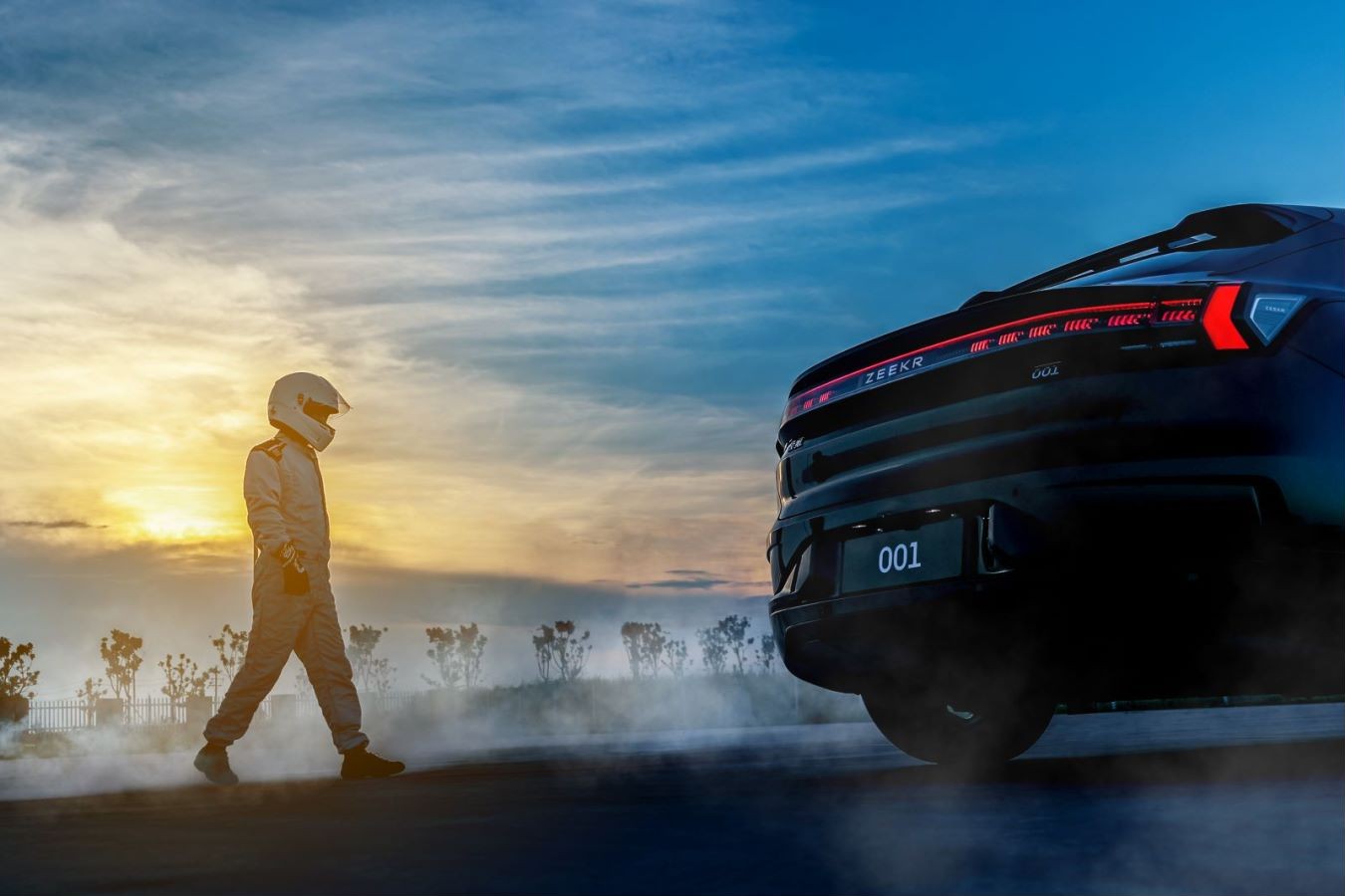 Electric Zeekr 001 Breaks World Record With A Drift At 129 MPH