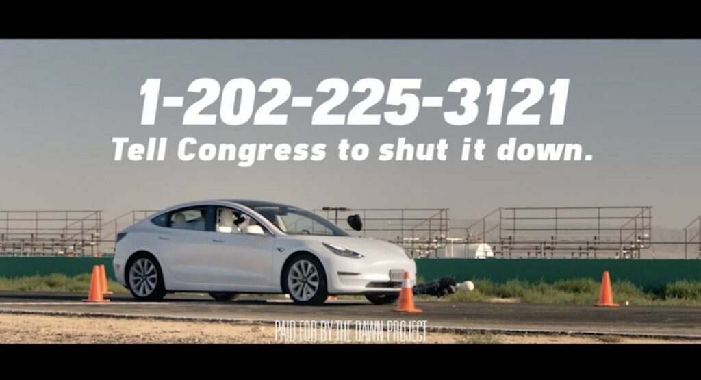  Senate Candidate Attacks Tesla’s Full Self-Driving In Ad Where FSD Doesn’t Appear To Be Engaged