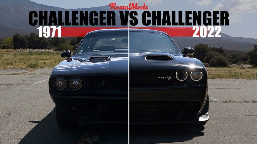  Hemi-Swapped 1971 Challenger Has The Looks, But 2022 Hellcat Has It By The Balls