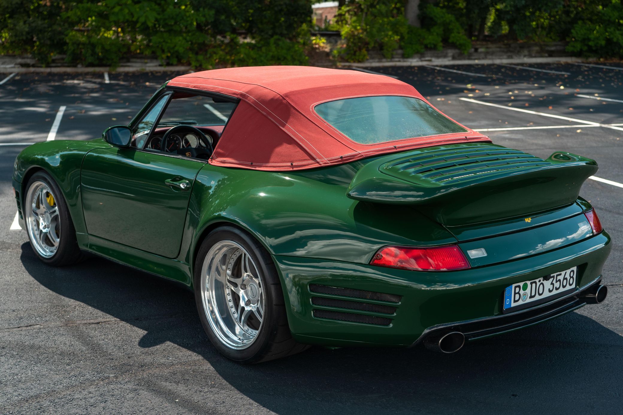This Highly Modified Porsche 911 Carrera Cabriolet Might Upset Purists