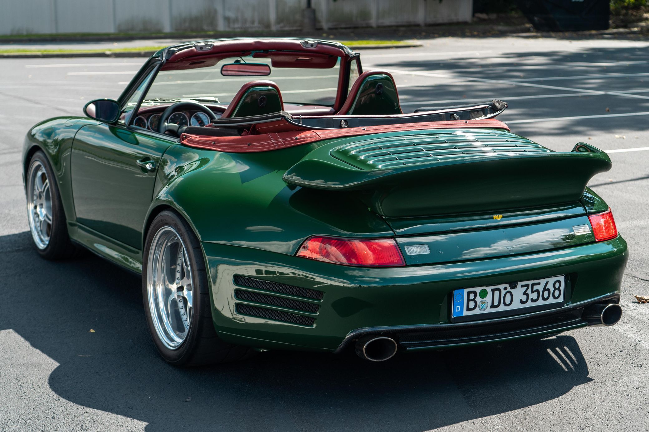 This Highly Modified Porsche 911 Carrera Cabriolet Might Upset Purists
