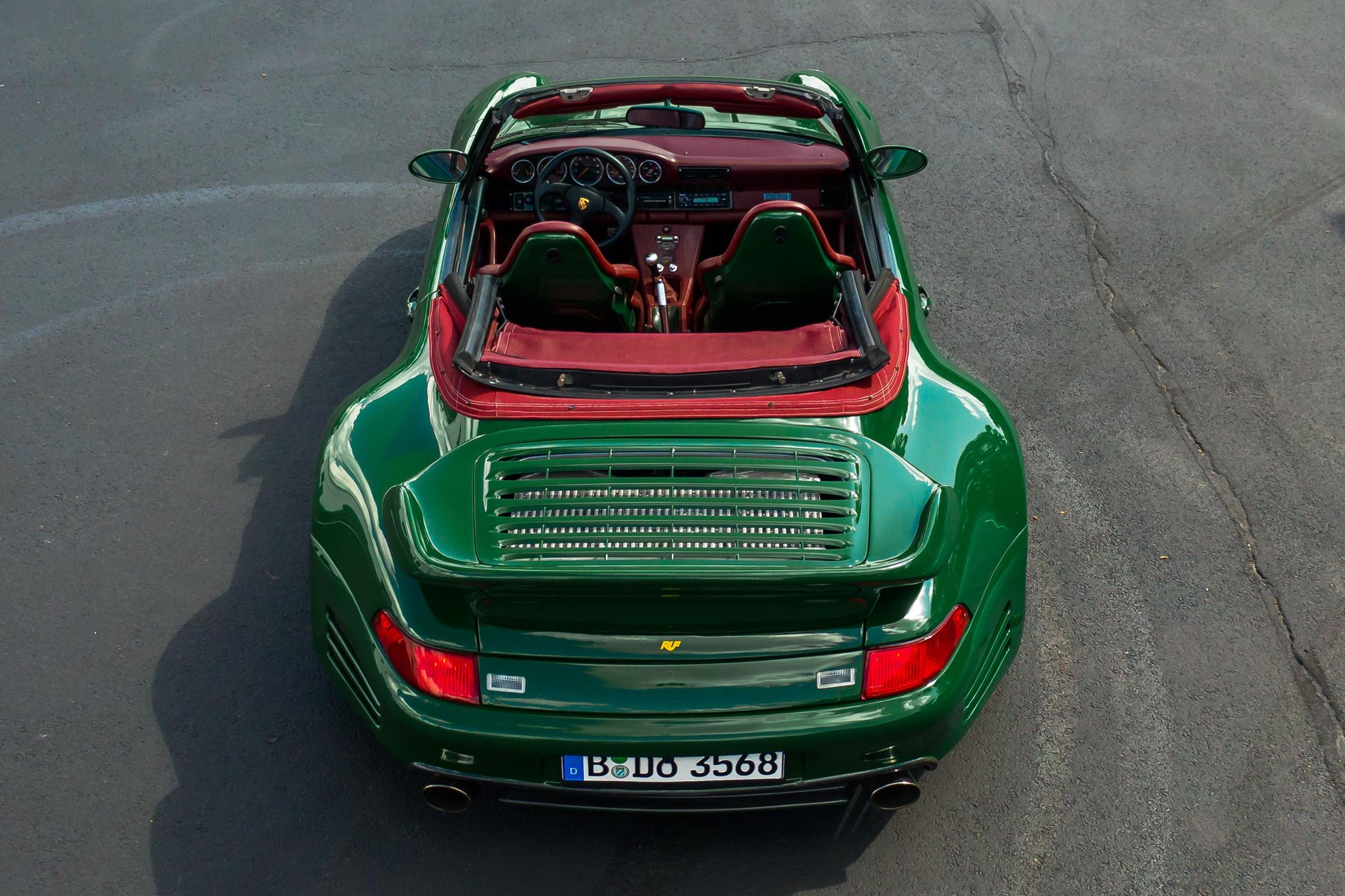 This Highly Modified Porsche 911 Carrera Cabriolet Might Upset Purists