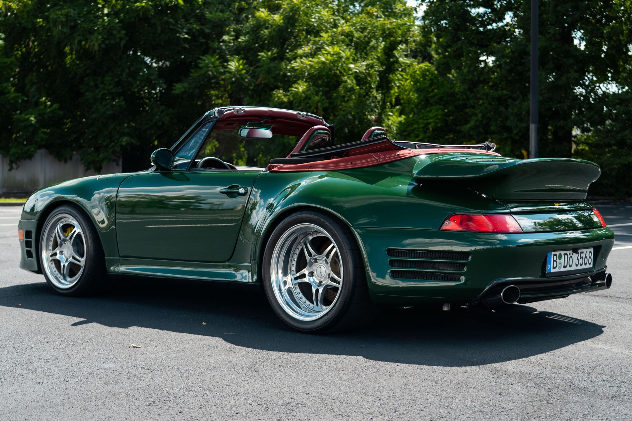 This Highly Modified Porsche 911 Carrera Cabriolet Might Upset Purists