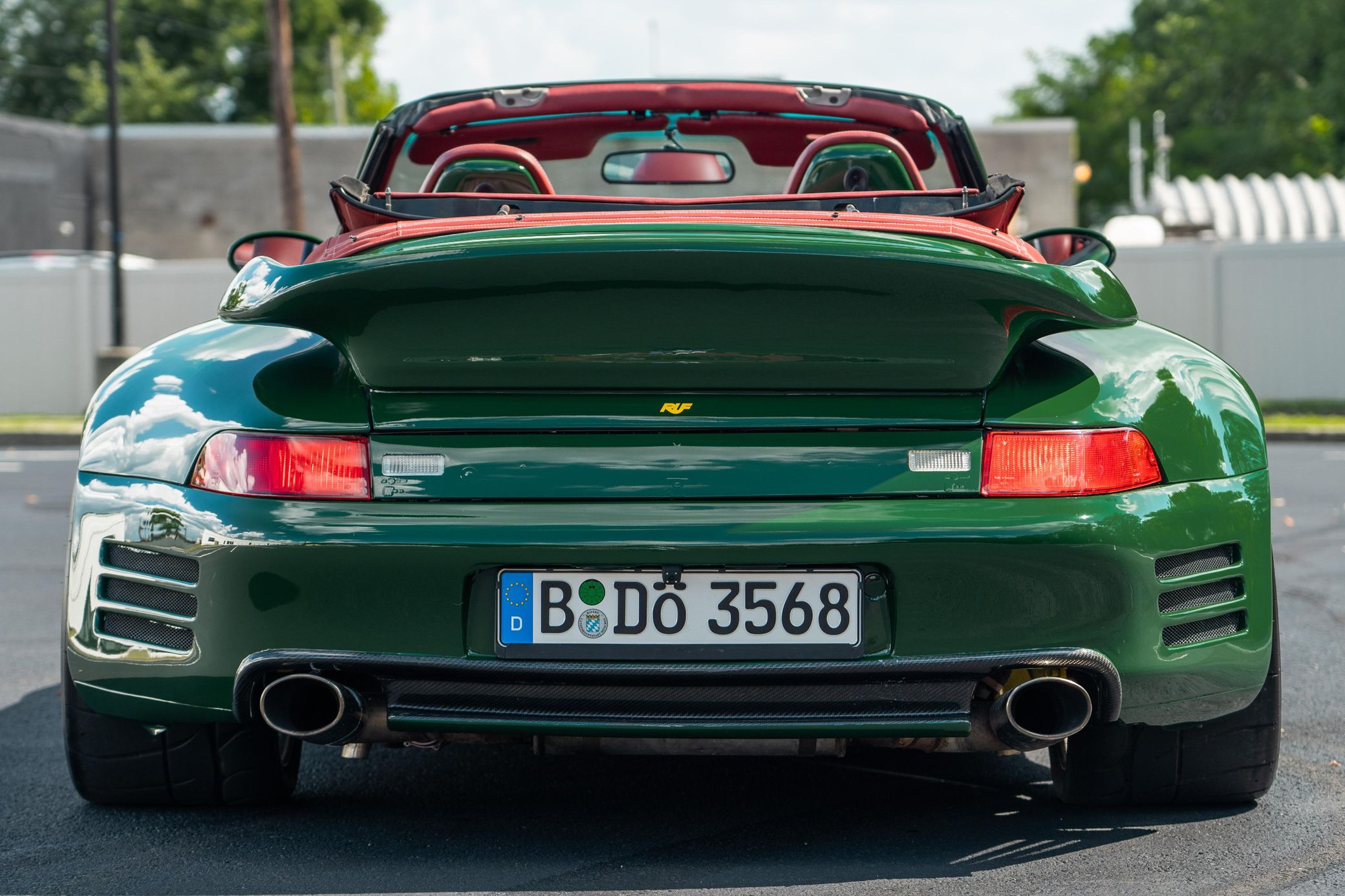 This Highly Modified Porsche 911 Carrera Cabriolet Might Upset Purists