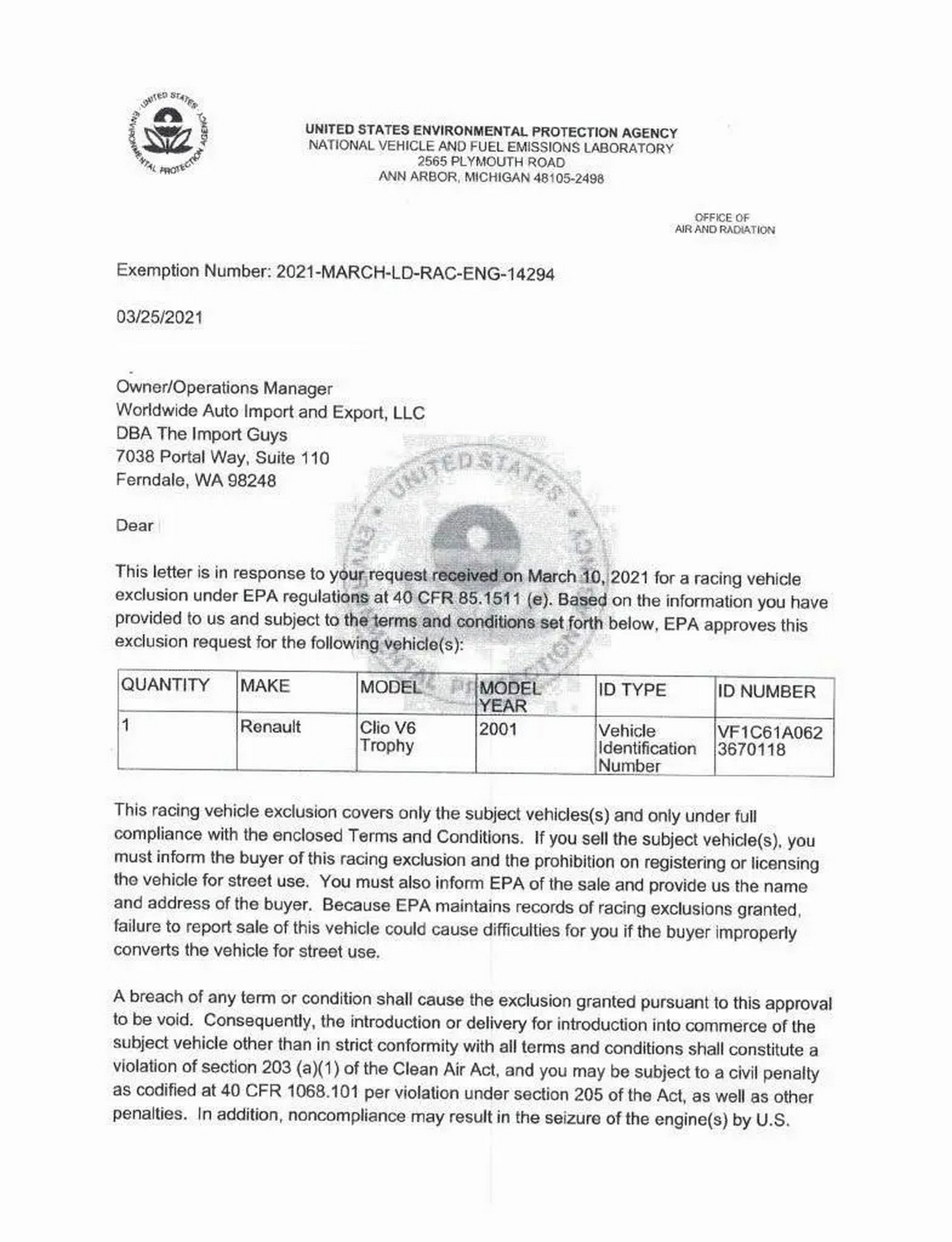 Here’s Your Chance To Own A Super-Rare Renault Clio V6 Trophy Race Car That’s Already In The U.S.