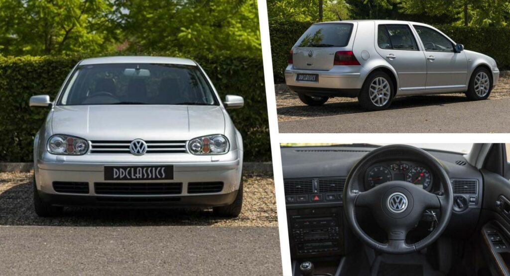  Ride Like It’s 2001 With This Low-Mileage VW Golf Mk4 GTI