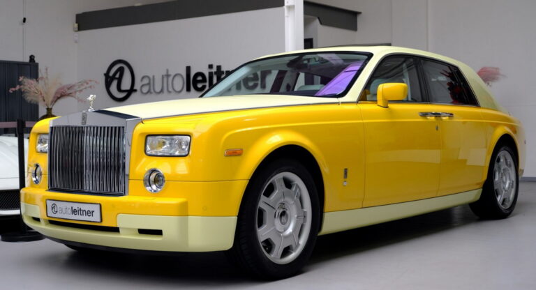 Bespoke Two-Tone Yellow Rolls-Royce Phantom Looks Like The World’s Most ...