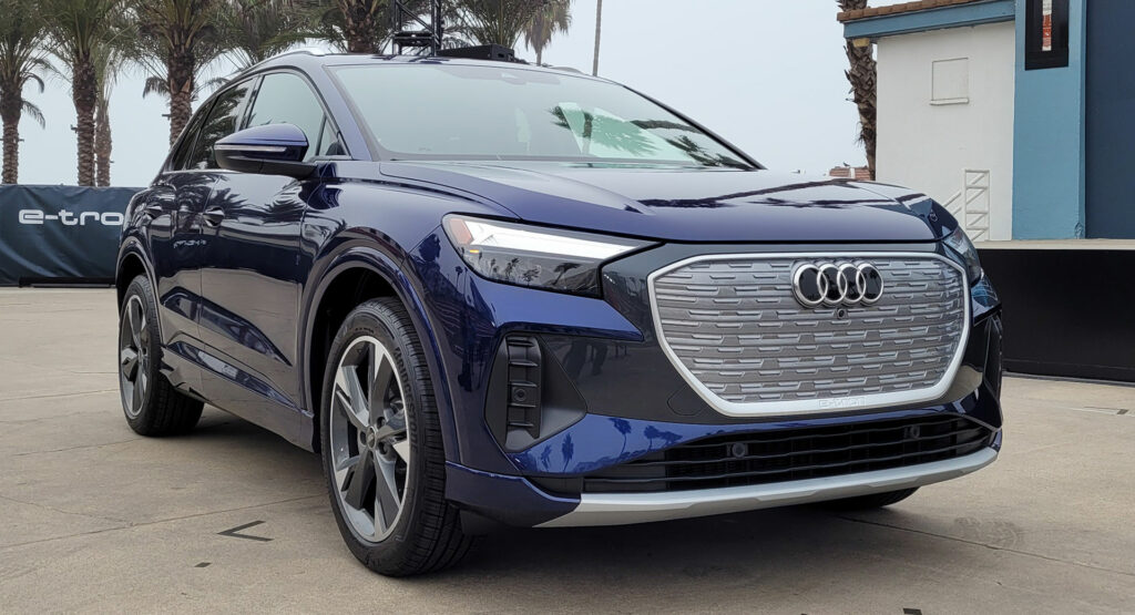 Audi has updated the Q4 e-tron to give it more range, more power and faster  charging