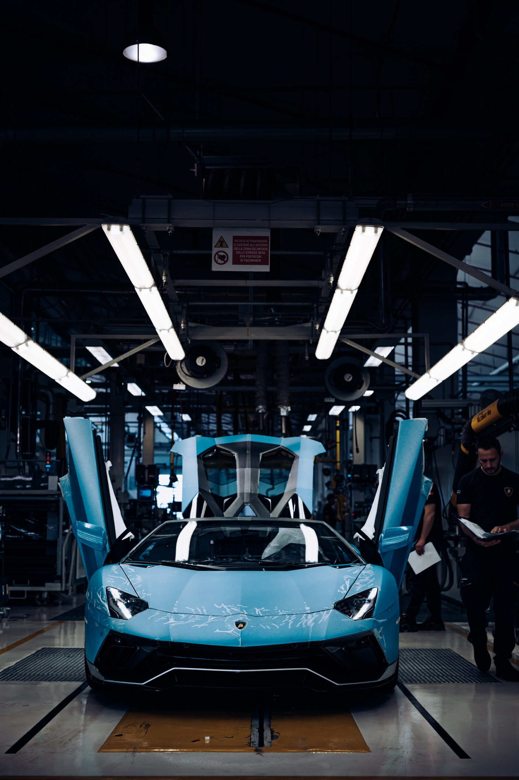 The Final Lamborghini Aventador Rolls Off The Line After 11,465 Units Marking The End Of The N.A. V12 Era