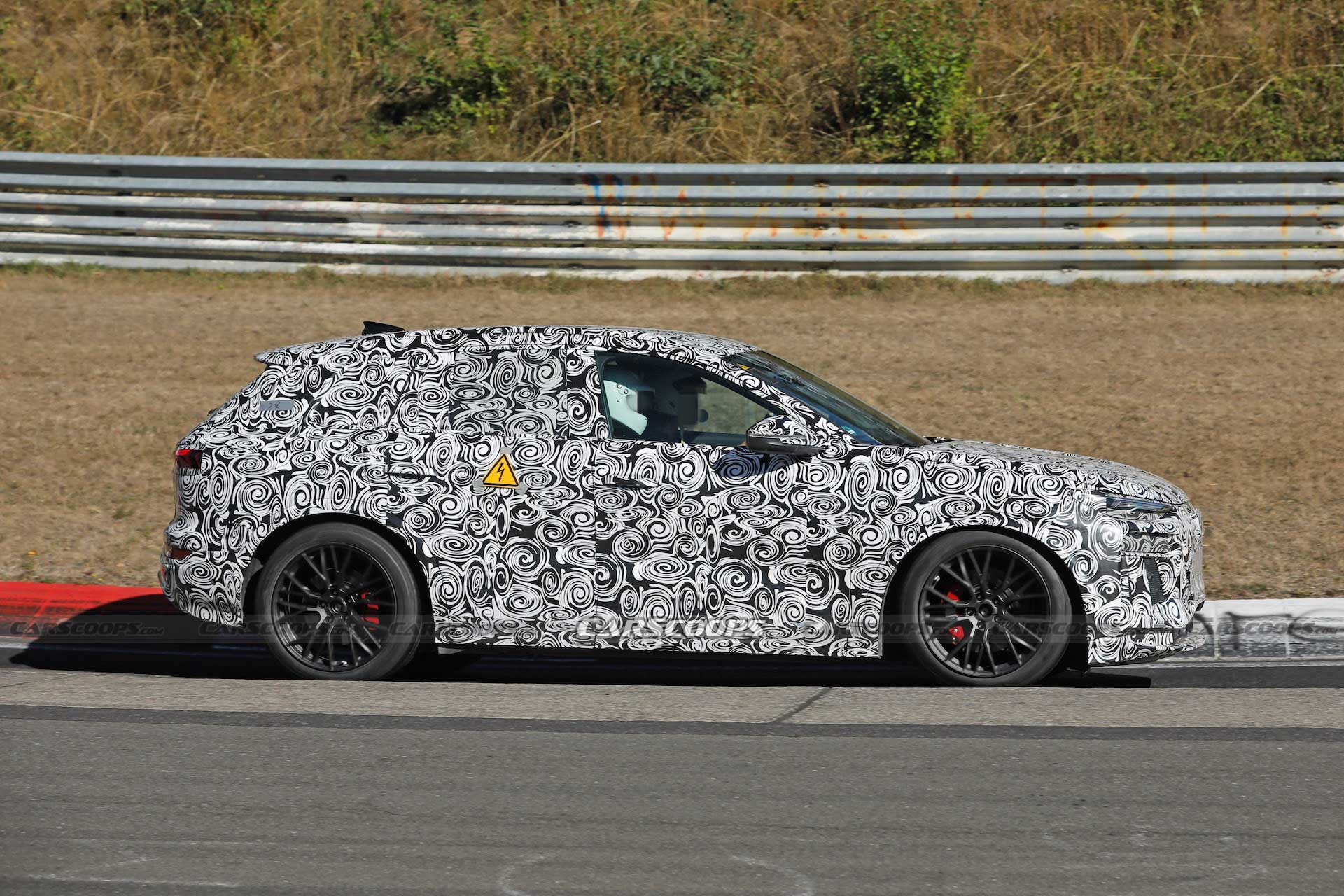 2024 Audi RS Q6 E-Tron Brings Its 600-HP Electric Game To The Nürburgring