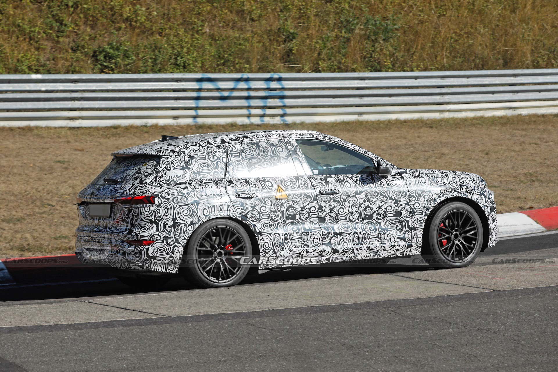 2024 Audi RS Q6 E-Tron Brings Its 600-HP Electric Game To The Nürburgring