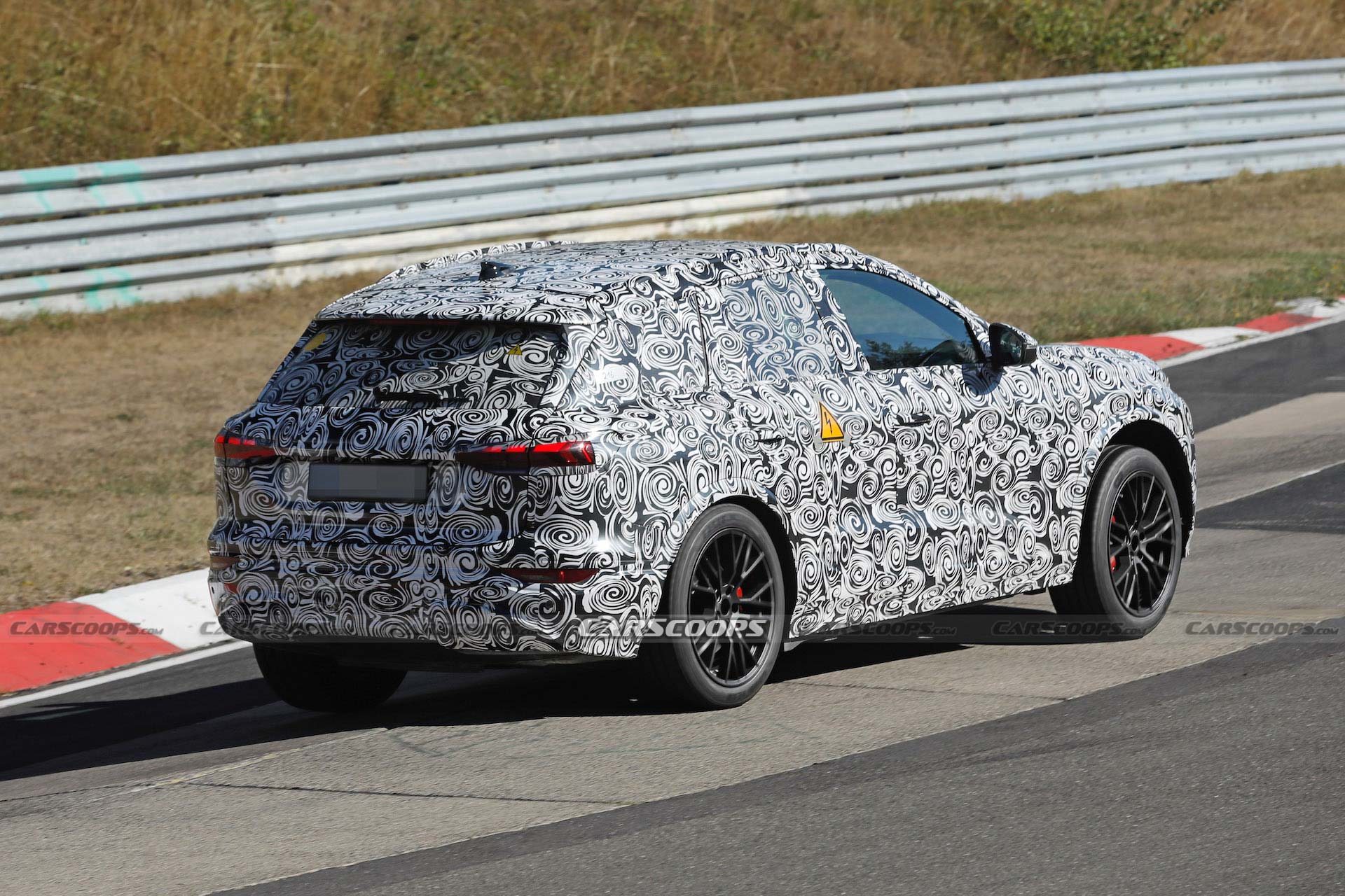 2024 Audi RS Q6 E-Tron Brings Its 600-HP Electric Game To The Nürburgring