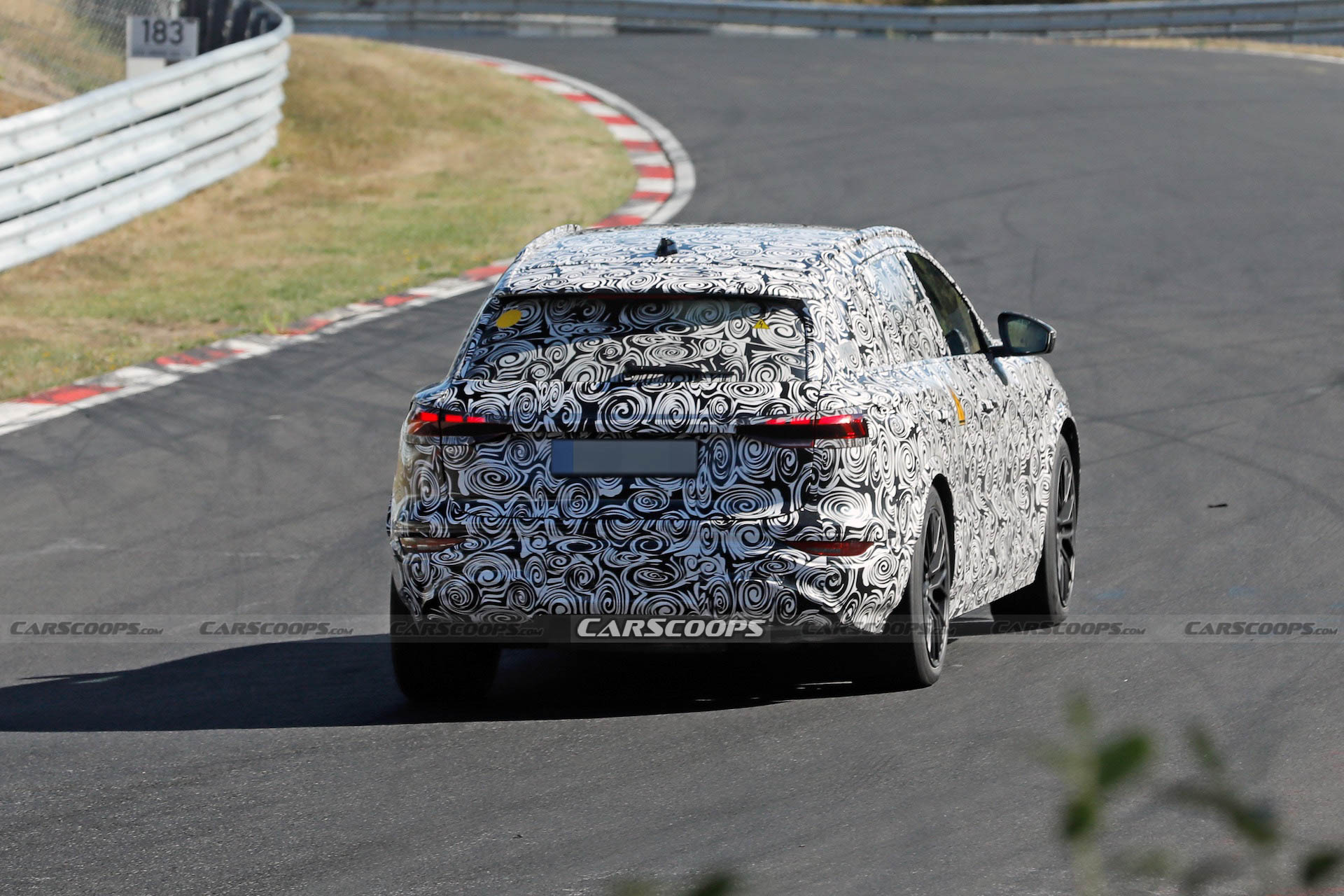 2024 Audi RS Q6 E-Tron Brings Its 600-HP Electric Game To The Nürburgring