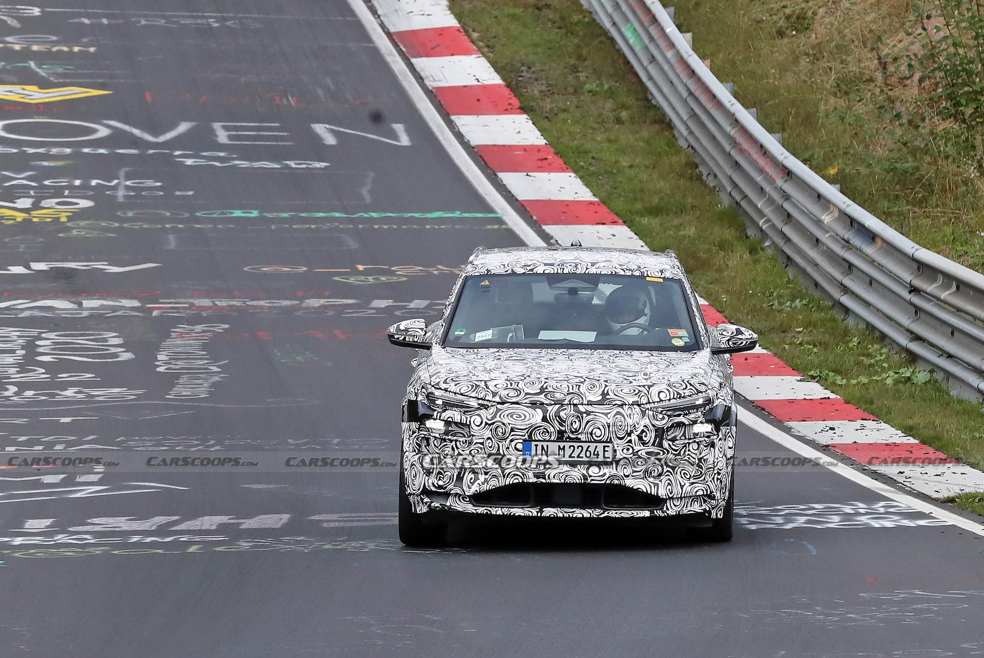 2024 Audi RS Q6 E-Tron Brings Its 600-HP Electric Game To The Nürburgring