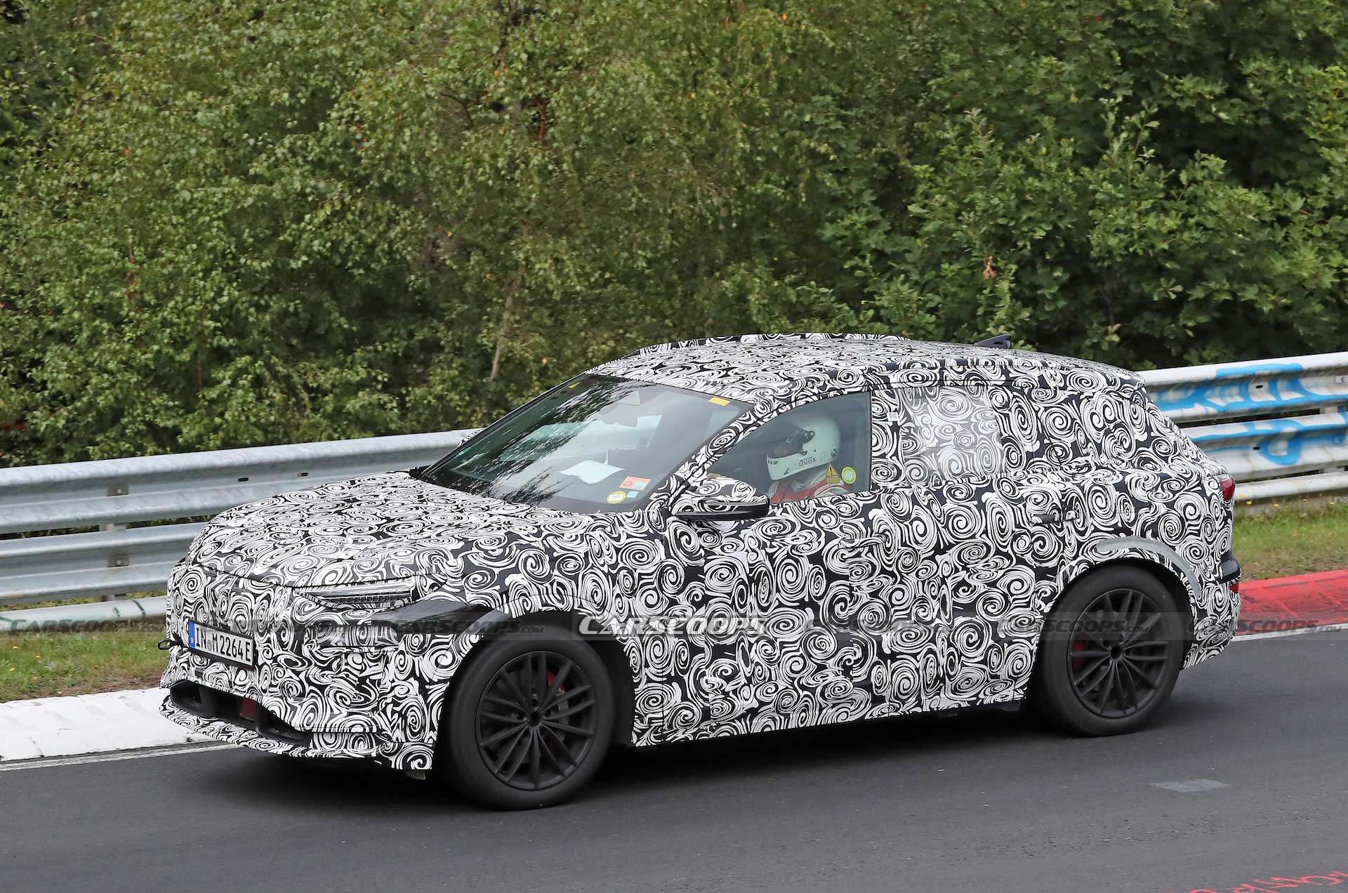 2024 Audi RS Q6 E-Tron Brings Its 600-HP Electric Game To The Nürburgring