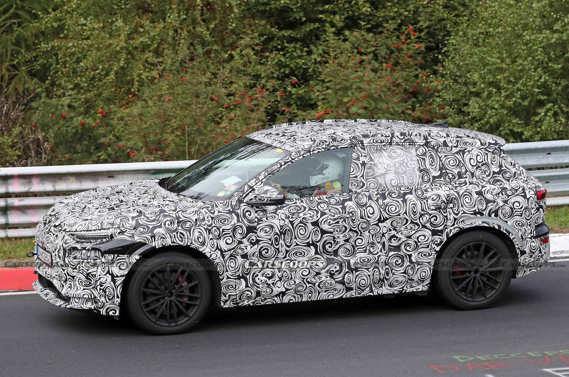 2024 Audi RS Q6 E-Tron Brings Its 600-HP Electric Game To The Nürburgring