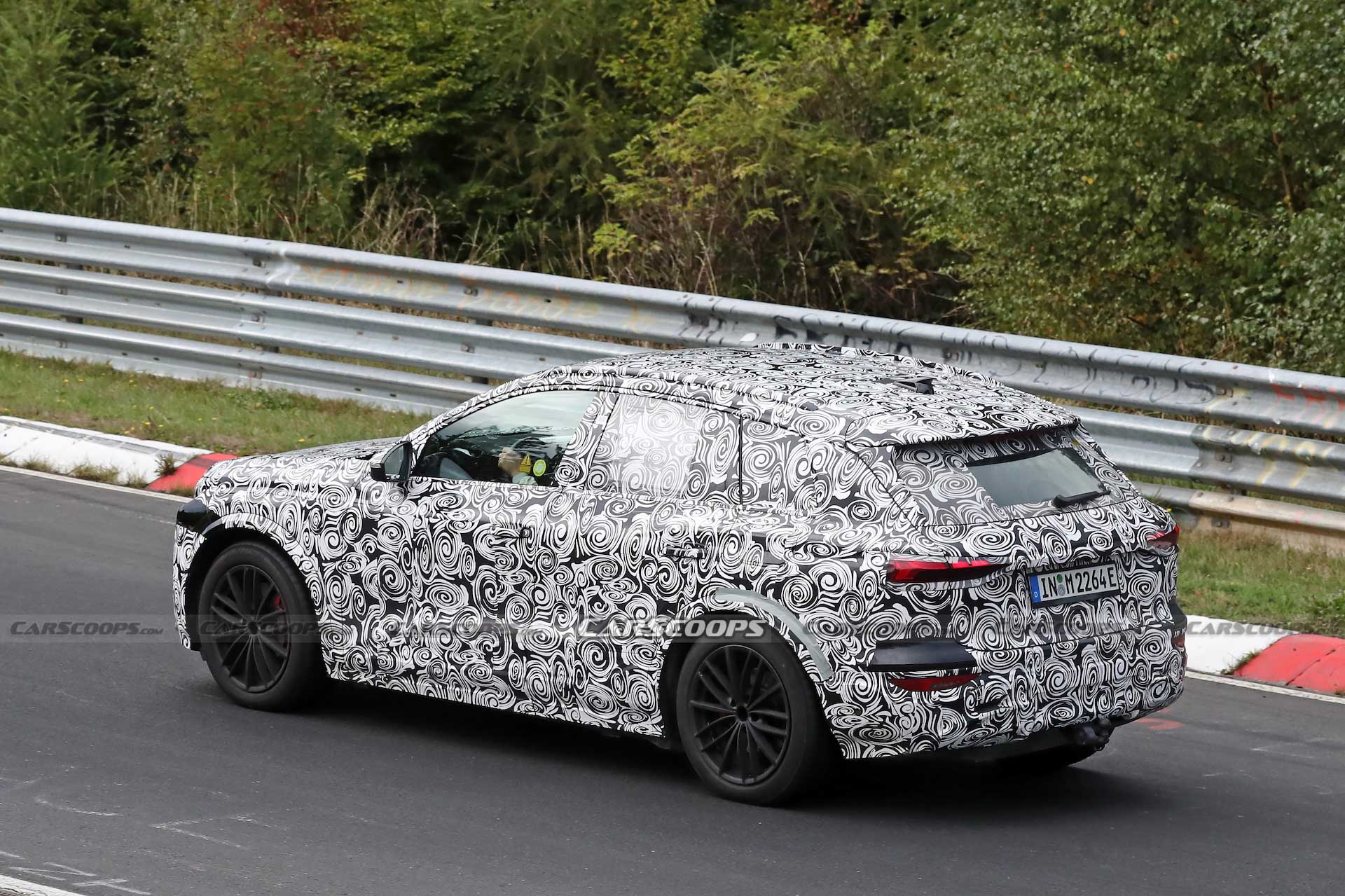 2024 Audi RS Q6 E-Tron Brings Its 600-HP Electric Game To The Nürburgring