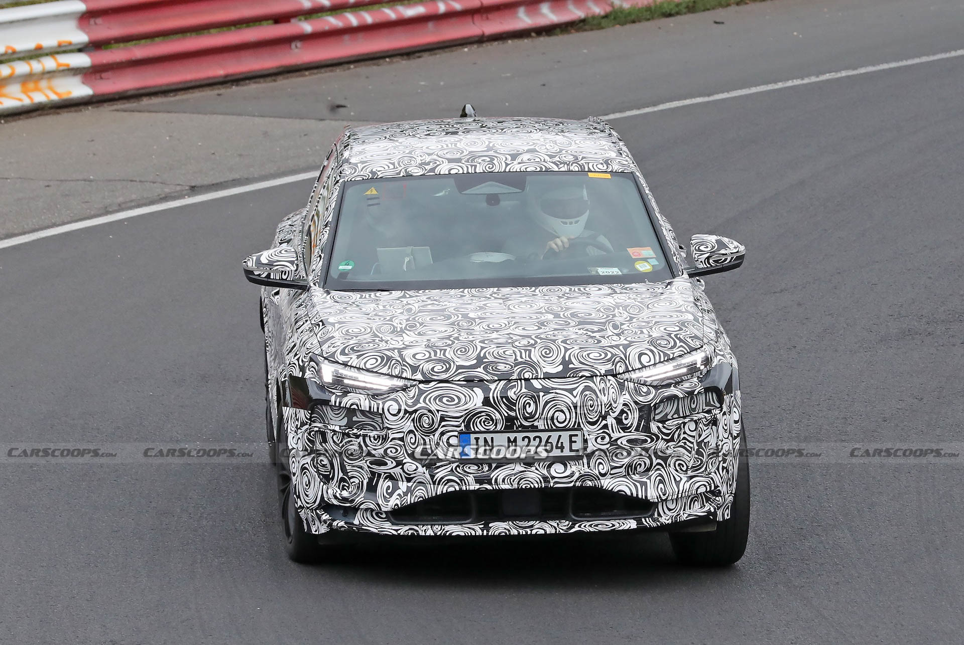 2024 Audi RS Q6 E-Tron Brings Its 600-HP Electric Game To The Nürburgring