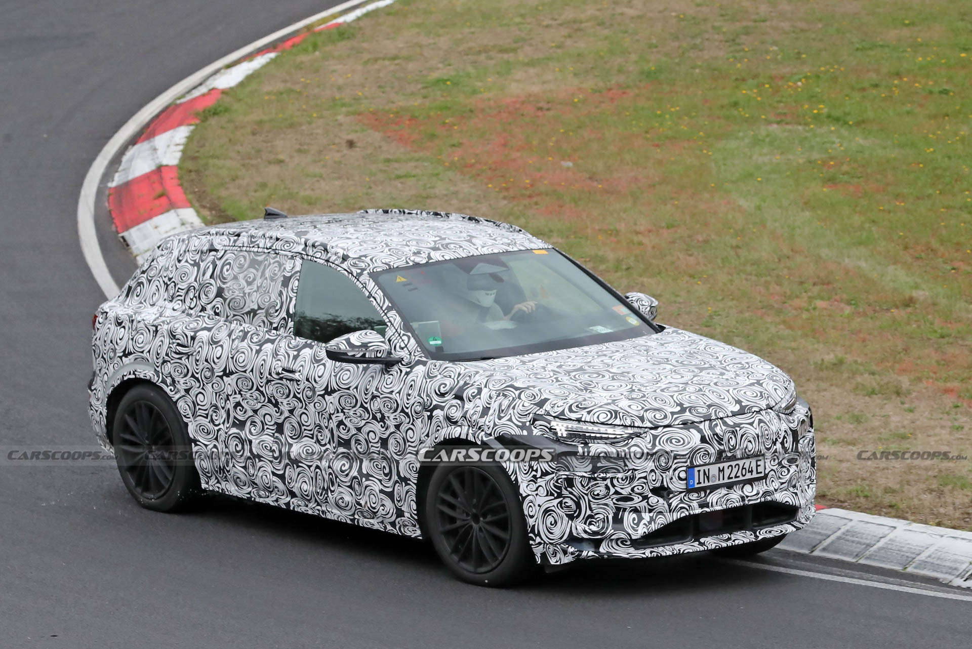 2024 Audi RS Q6 E-Tron Brings Its 600-HP Electric Game To The Nürburgring