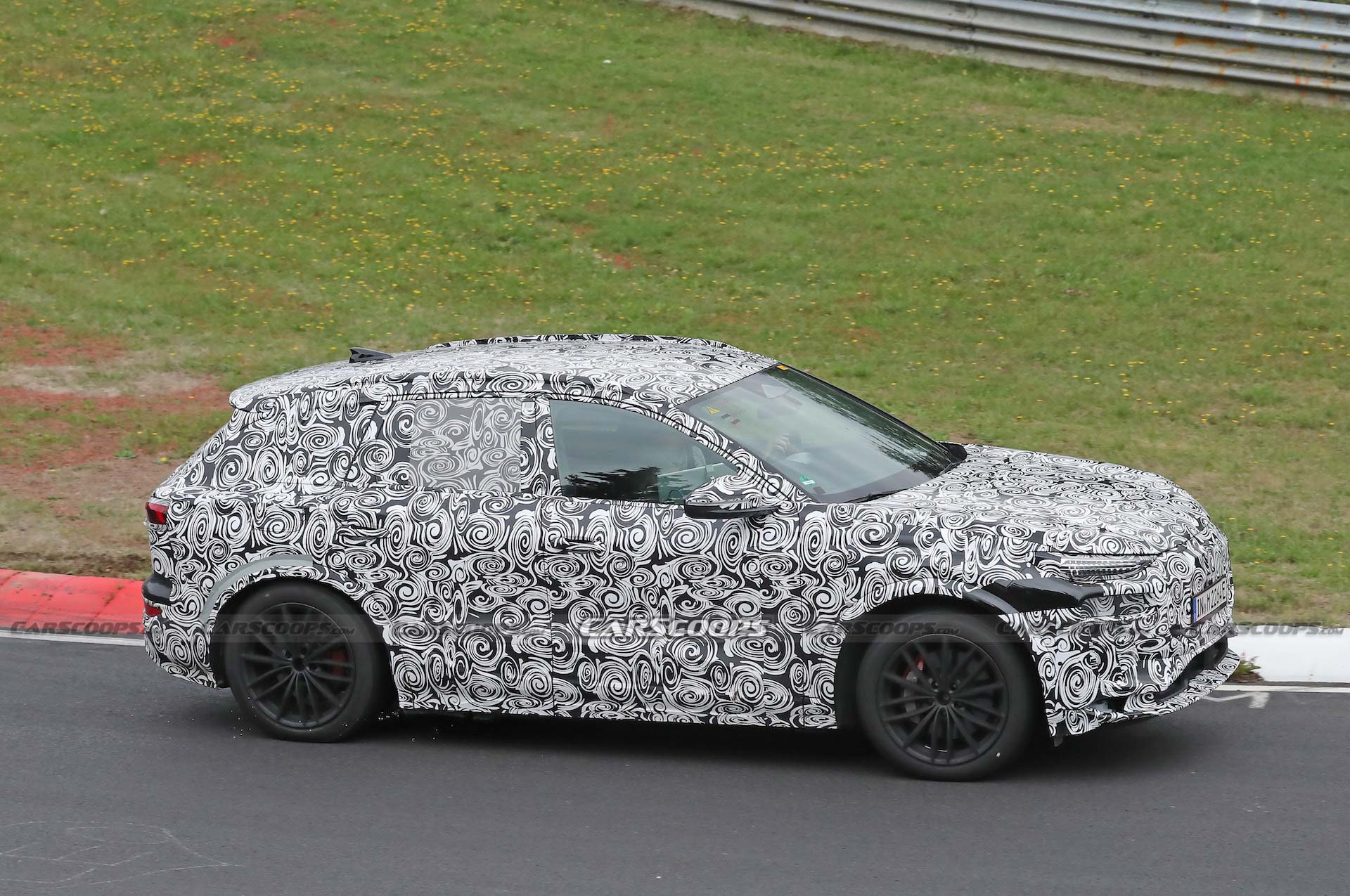 2024 Audi RS Q6 E-Tron Brings Its 600-HP Electric Game To The Nürburgring