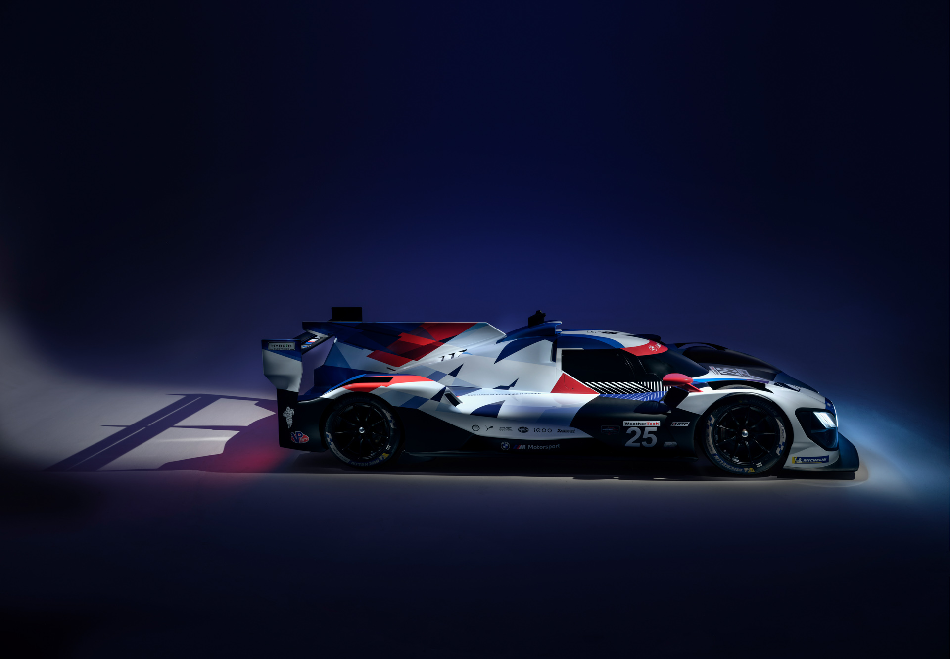 2023 BMW M Hybrid V8 Revealed In Full Motorsport Livery And A Larger Than Life Illuminated Grille