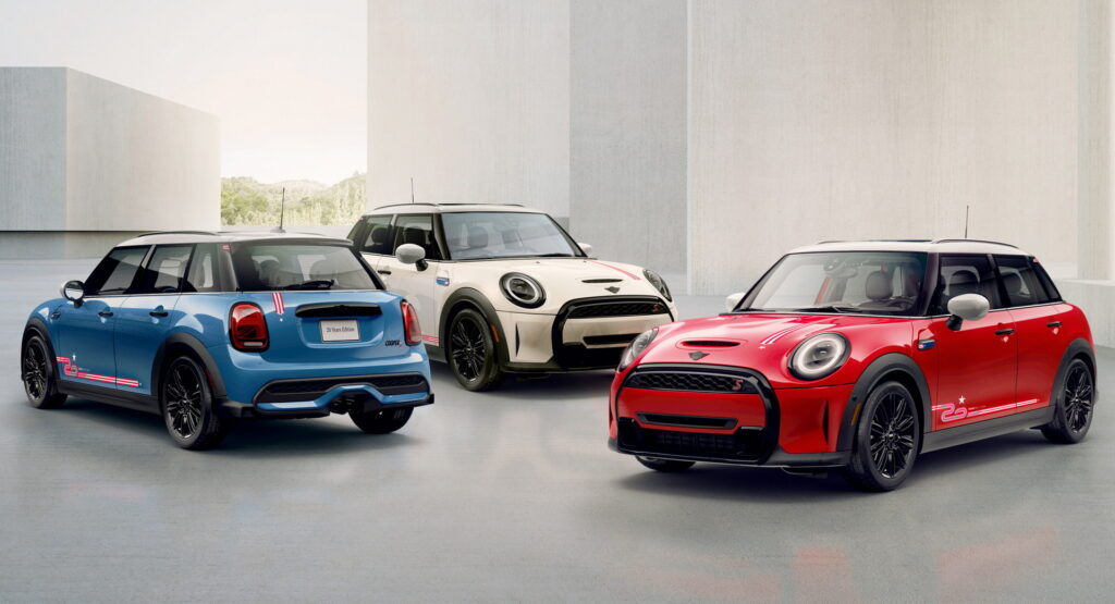 Mini Celebrates 20 Years In The U.S. With Special Red, White, And Blue Anniversary Editions