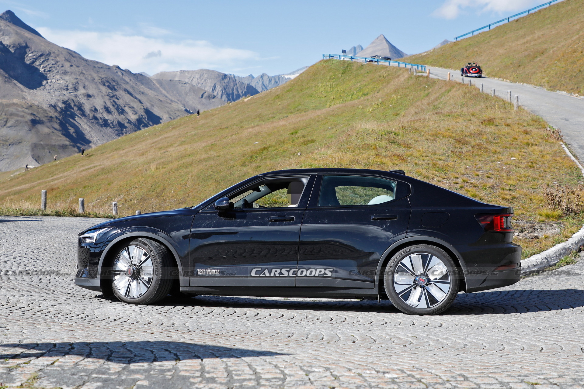 Facelifted Polestar 2 Spied Hiding Very Minimal Changes