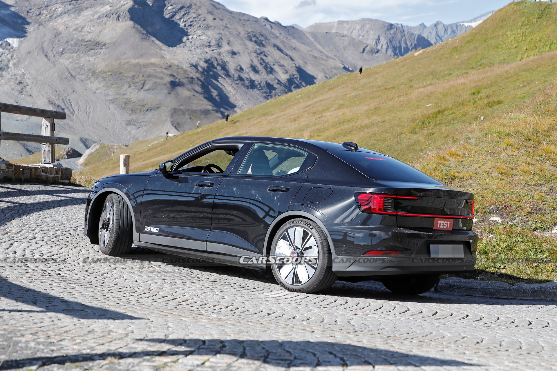 Facelifted Polestar 2 Spied Hiding Very Minimal Changes