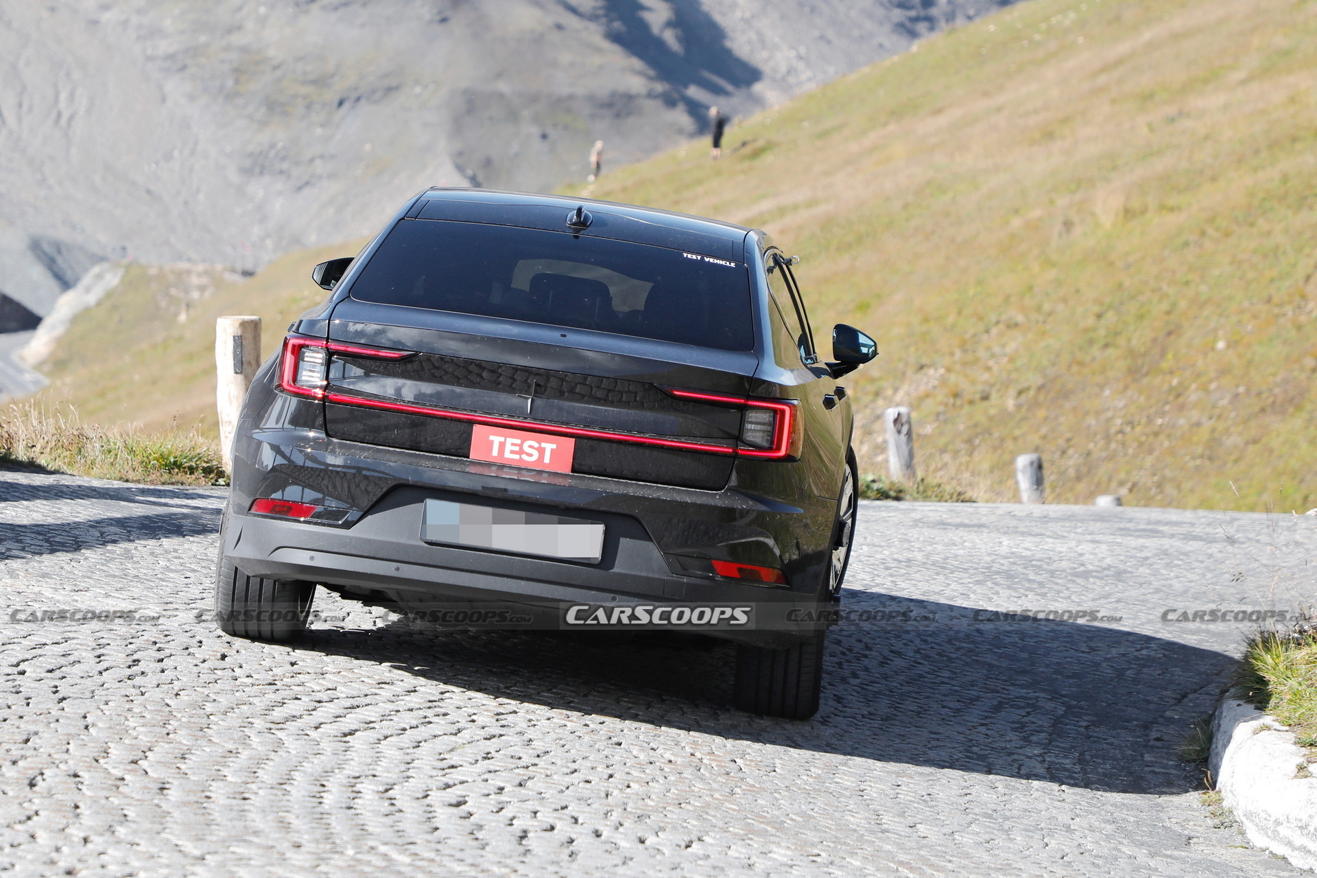 Facelifted Polestar 2 Spied Hiding Very Minimal Changes