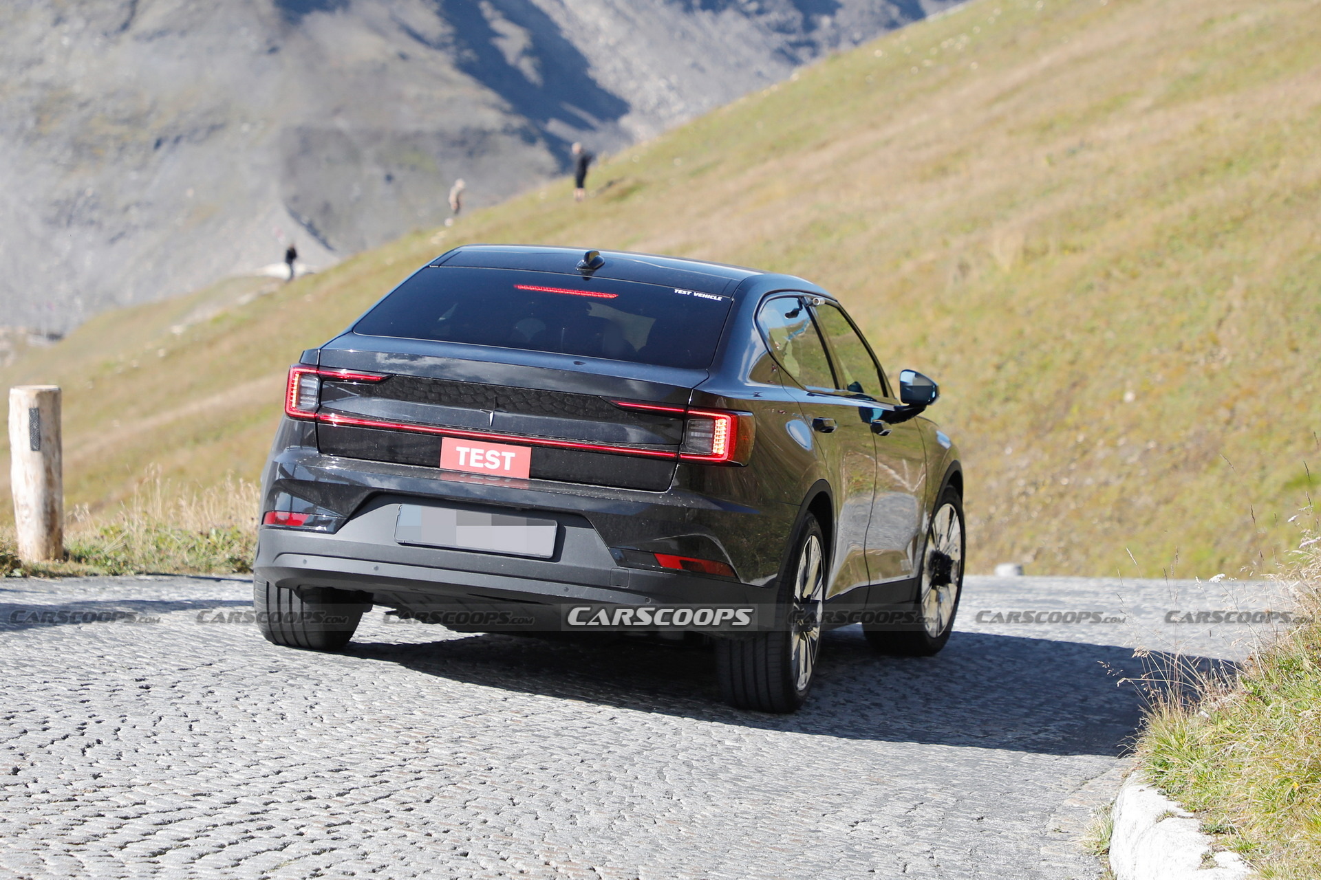 Facelifted Polestar 2 Spied Hiding Very Minimal Changes