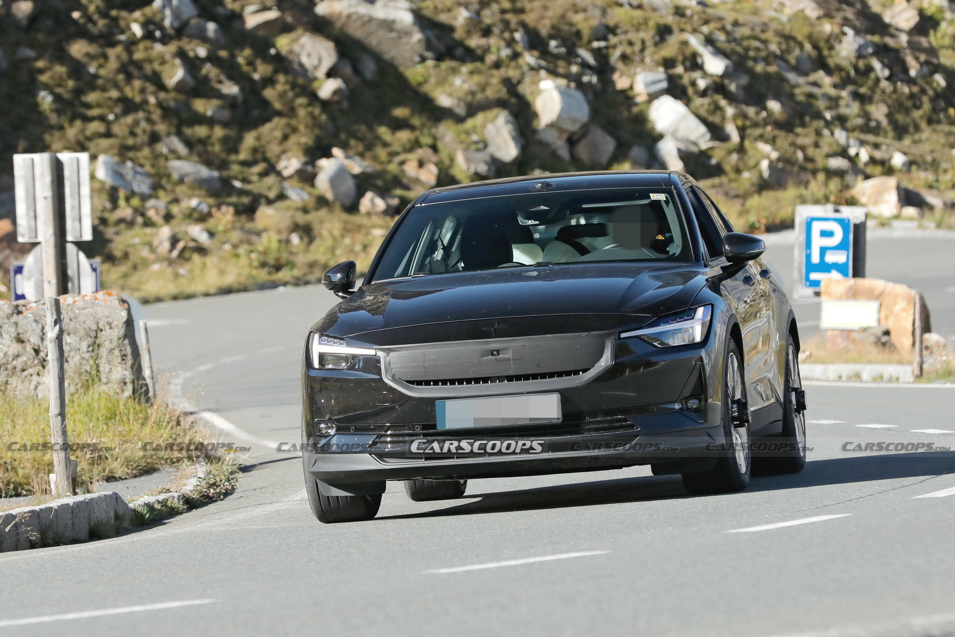 Facelifted Polestar 2 Spied Hiding Very Minimal Changes