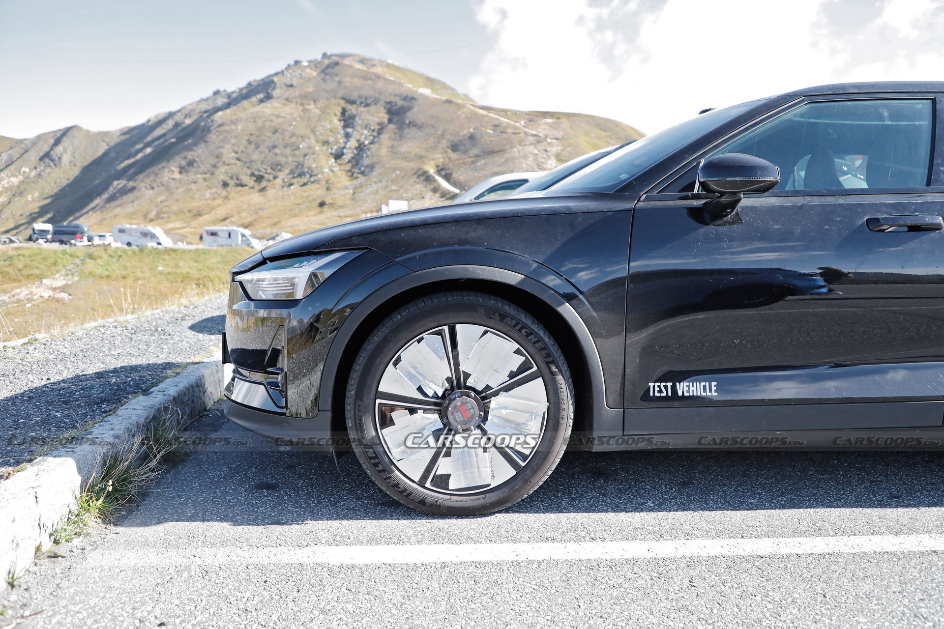 Facelifted Polestar 2 Spied Hiding Very Minimal Changes