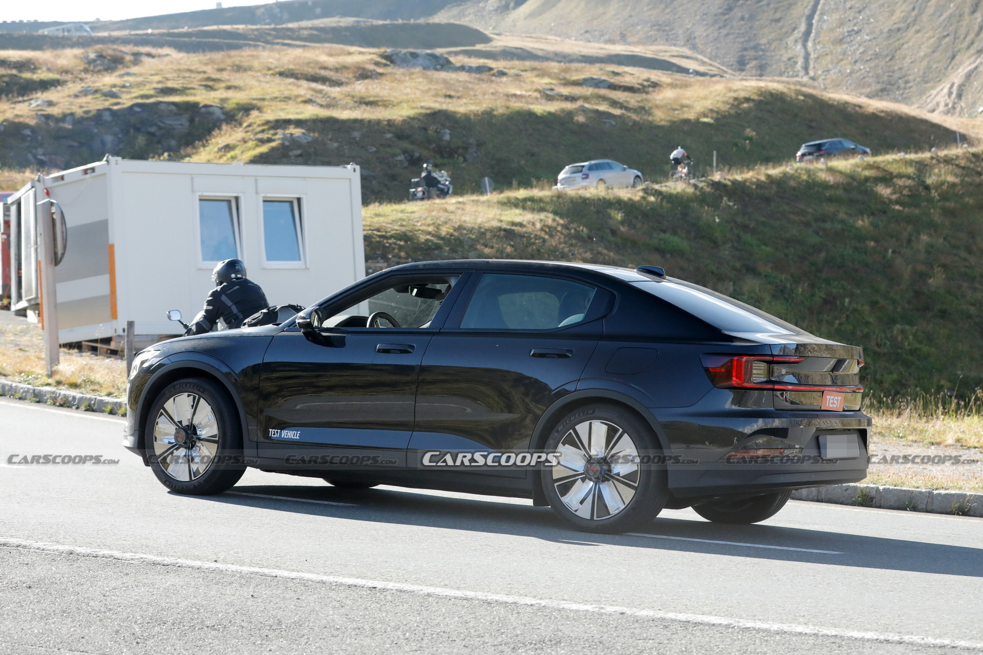 Facelifted Polestar 2 Spied Hiding Very Minimal Changes