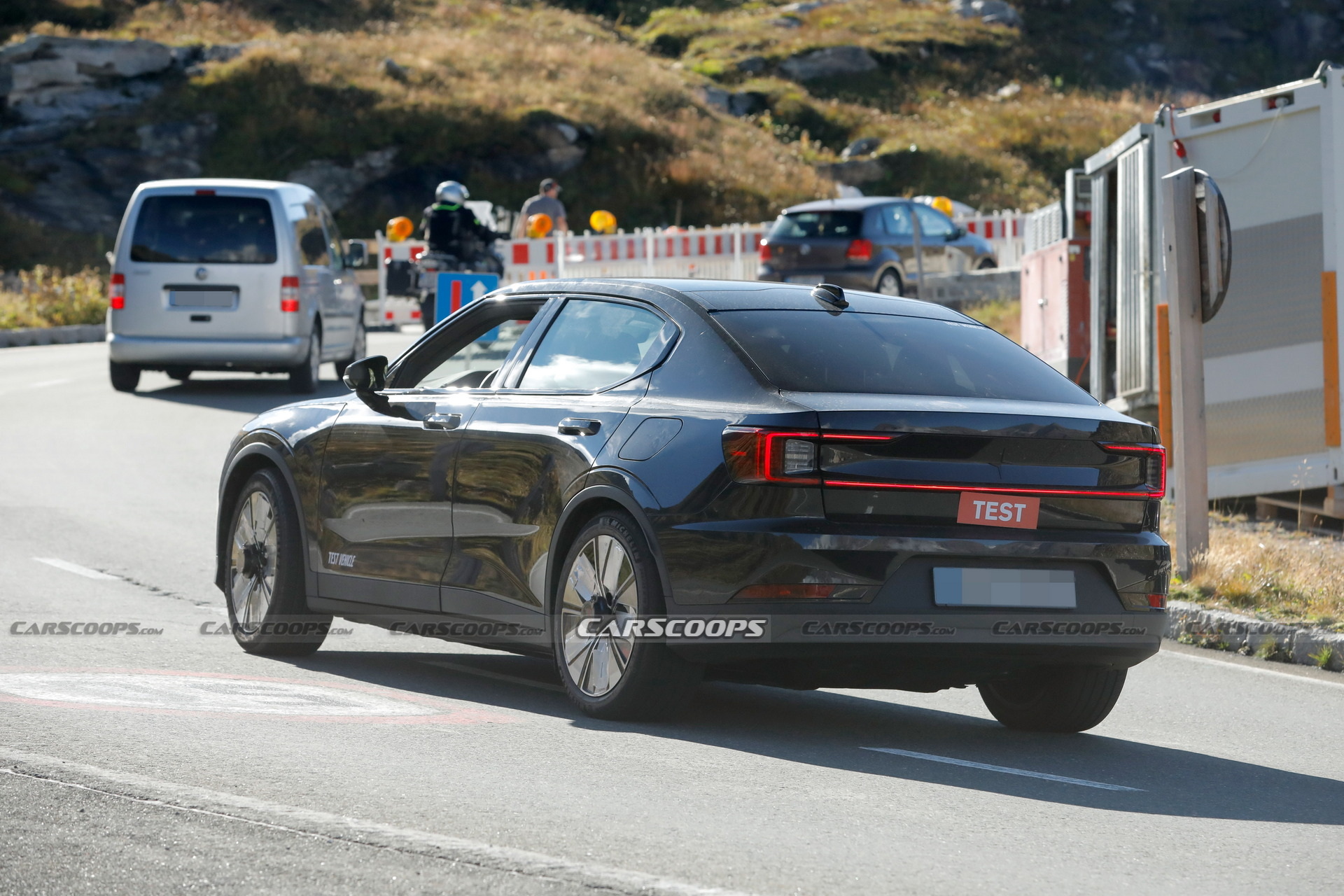 Facelifted Polestar 2 Spied Hiding Very Minimal Changes