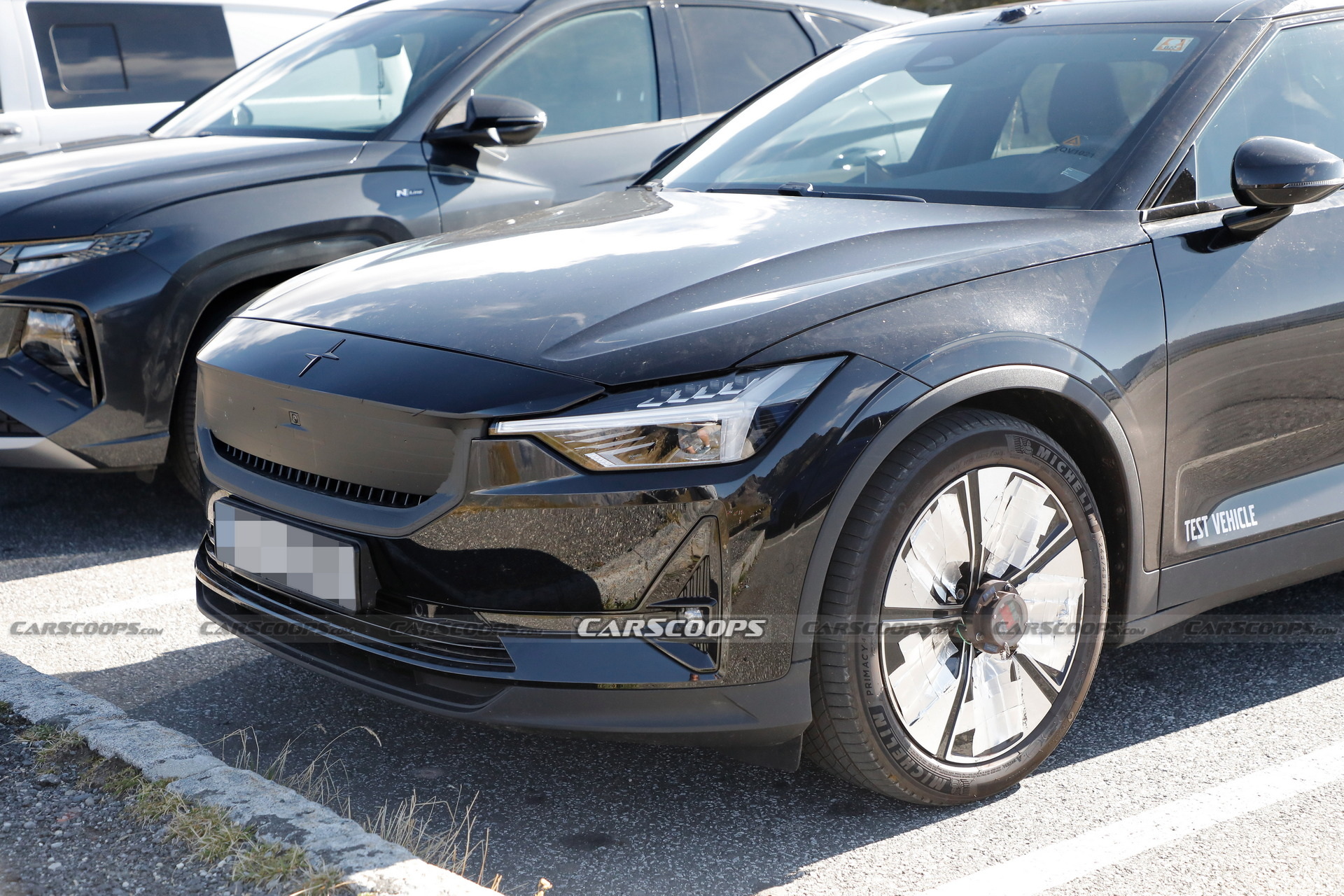 Facelifted Polestar 2 Spied Hiding Very Minimal Changes