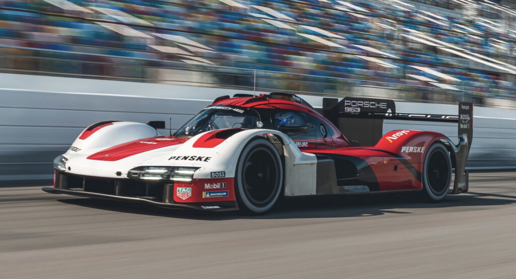  Porsche Completes Successful 963 LMDh Prototype Test At Daytona Speedway