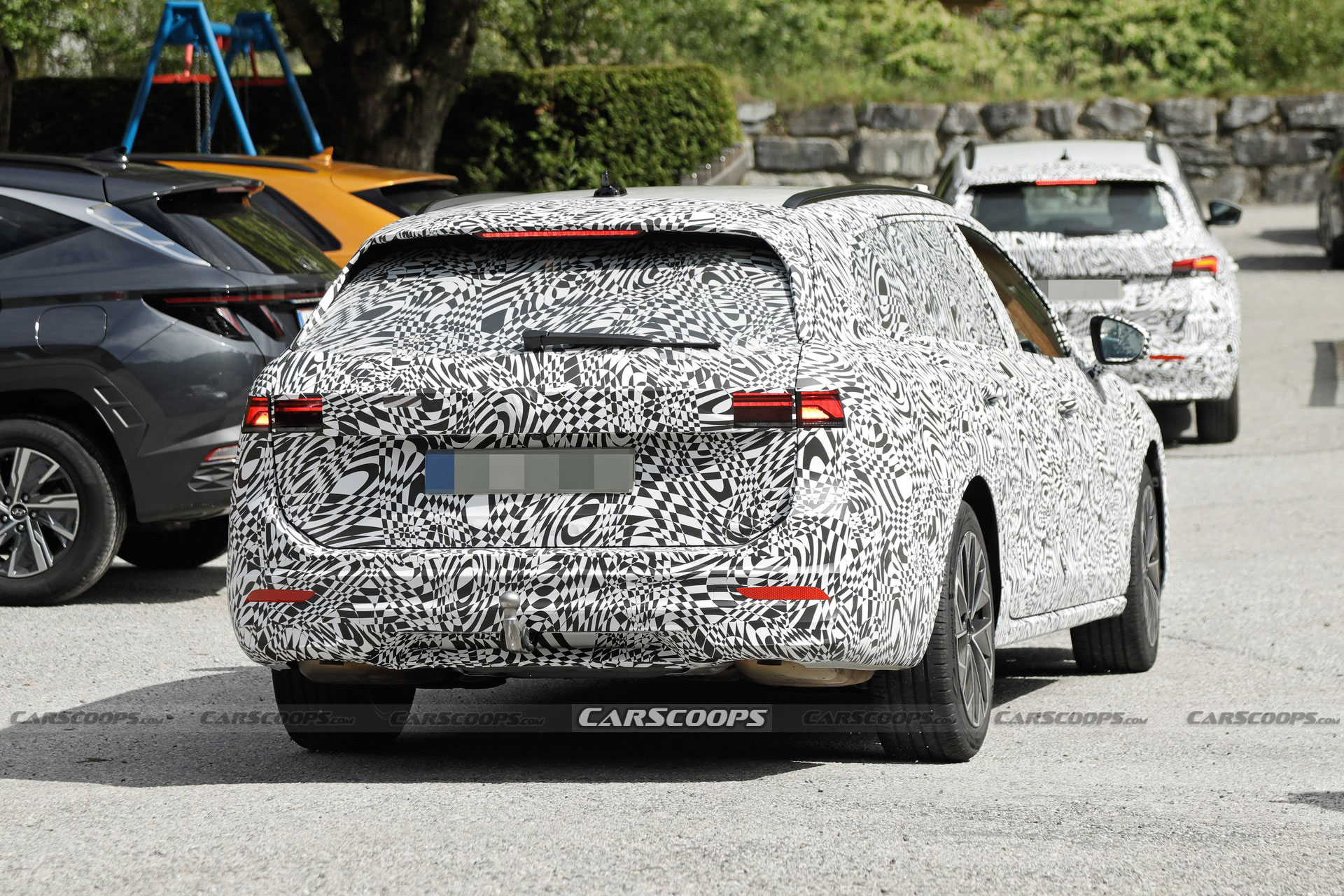 2023 Skoda Superb Combi Spied Looking Larger And More Assertive