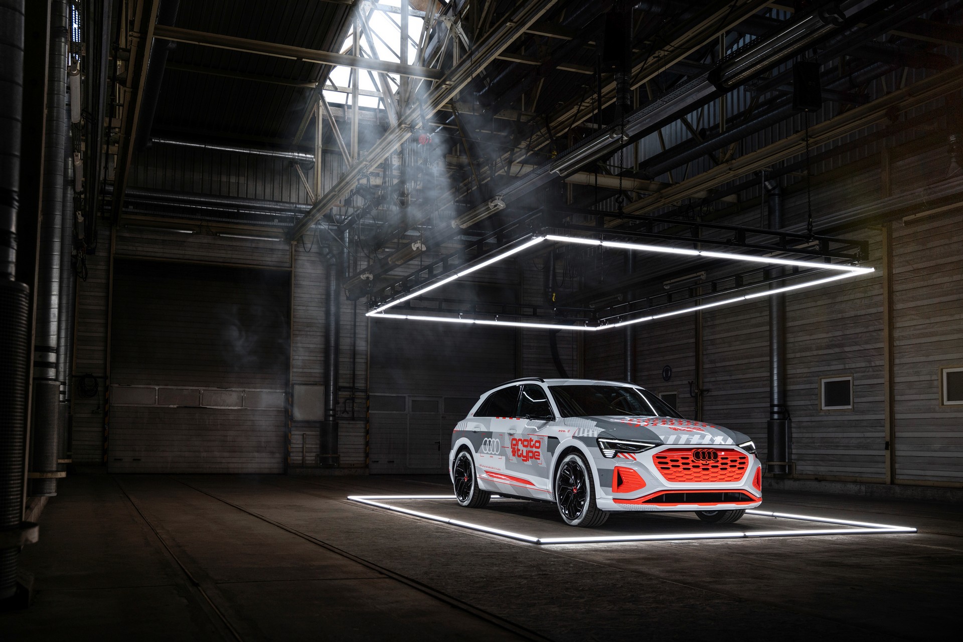 New Audi E-Tron Prototype Unveiled, Previews Upcoming Facelift