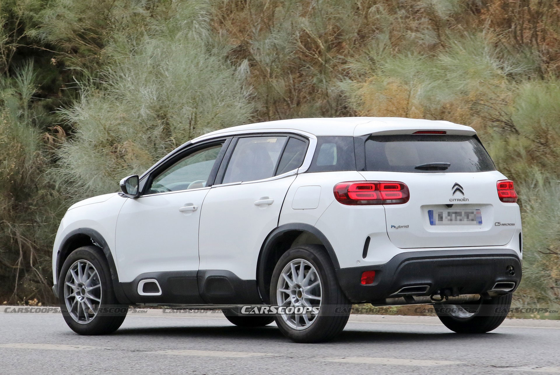 2023 Peugeot 3008 Mule Spied Cosplaying As A Citroen C5 Aircross