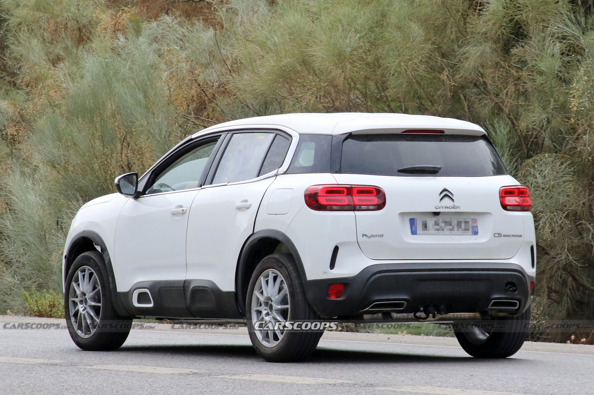 2023 Peugeot 3008 Mule Spied Cosplaying As A Citroen C5 Aircross
