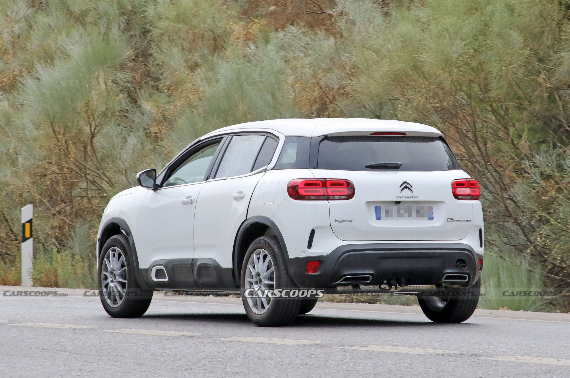 2023 Peugeot 3008 Mule Spied Cosplaying As A Citroen C5 Aircross